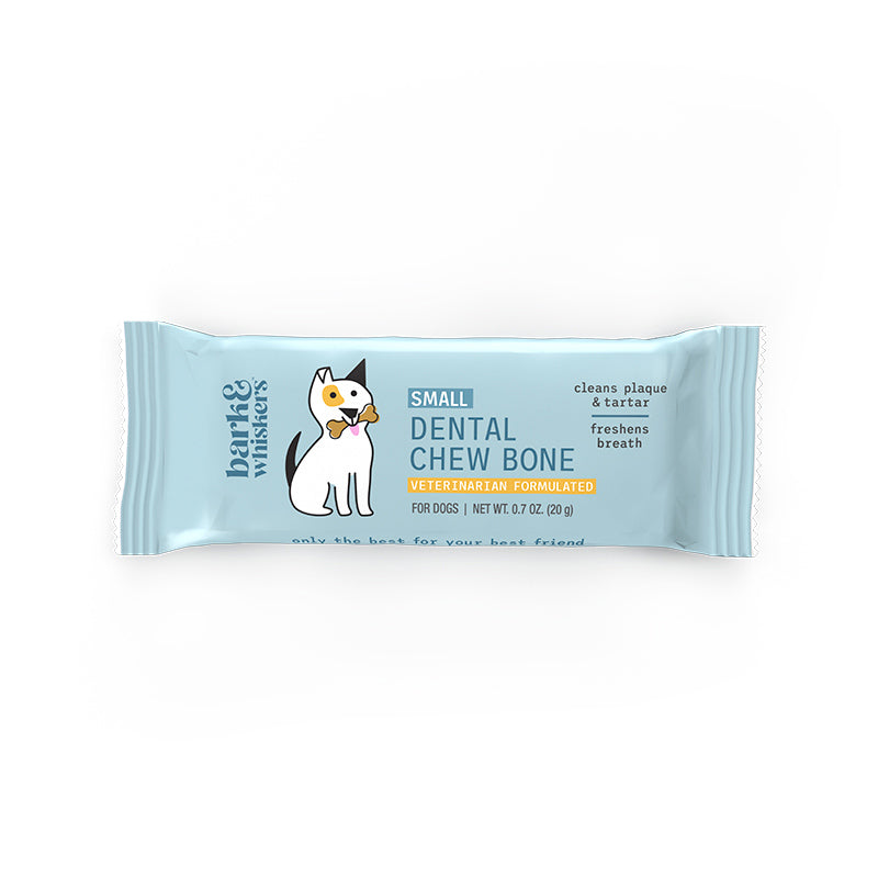 Bark & Whiskers Dental Chew Bones for Small Dogs