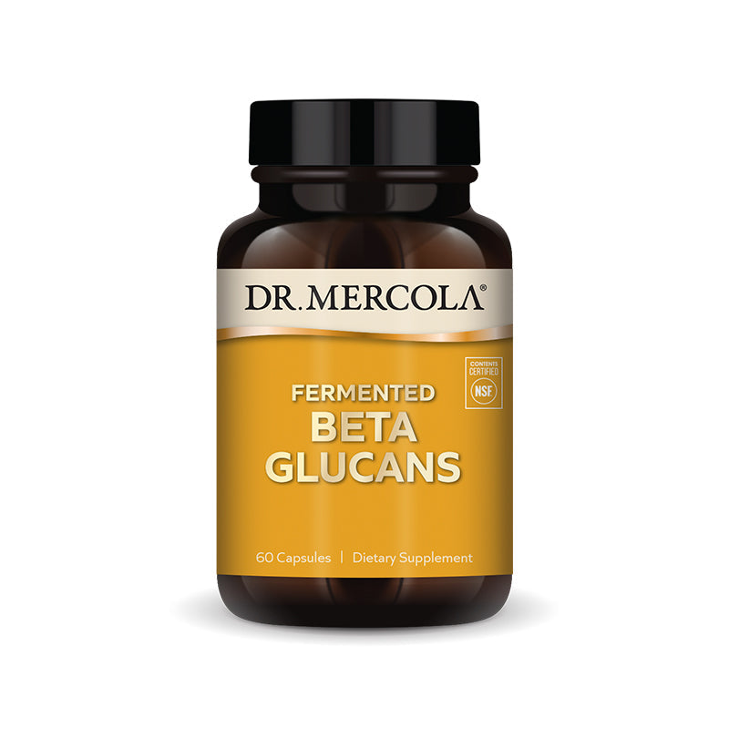 Fermented Beta Glucans Supplement bottle