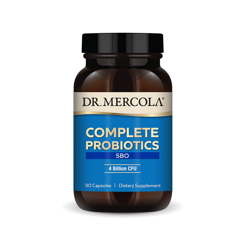 Complete Probiotics SBO bottle and capsules