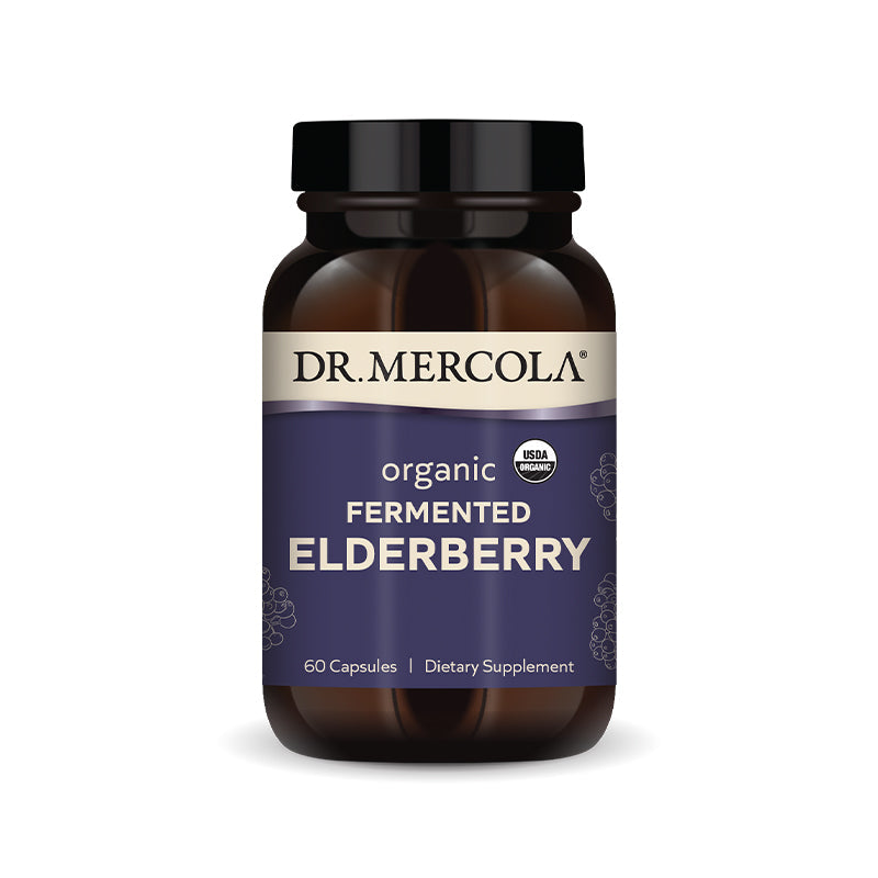 Dr. Mercola Organic Fermented Elderberry Supplement