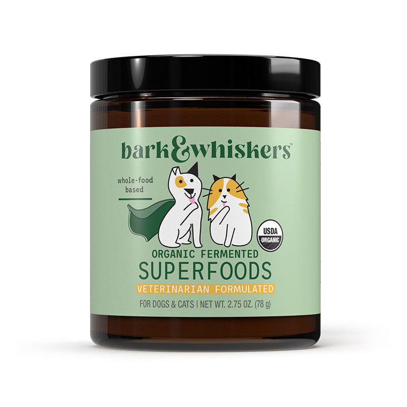 Bark & Whiskers Organic Fermented Superfoods for Pets
