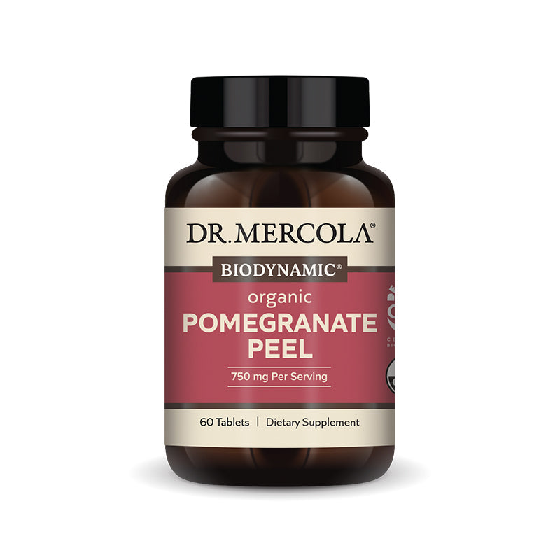 Dr. Mercola's Biodynamic Organic Pomegranate Peel Supplement