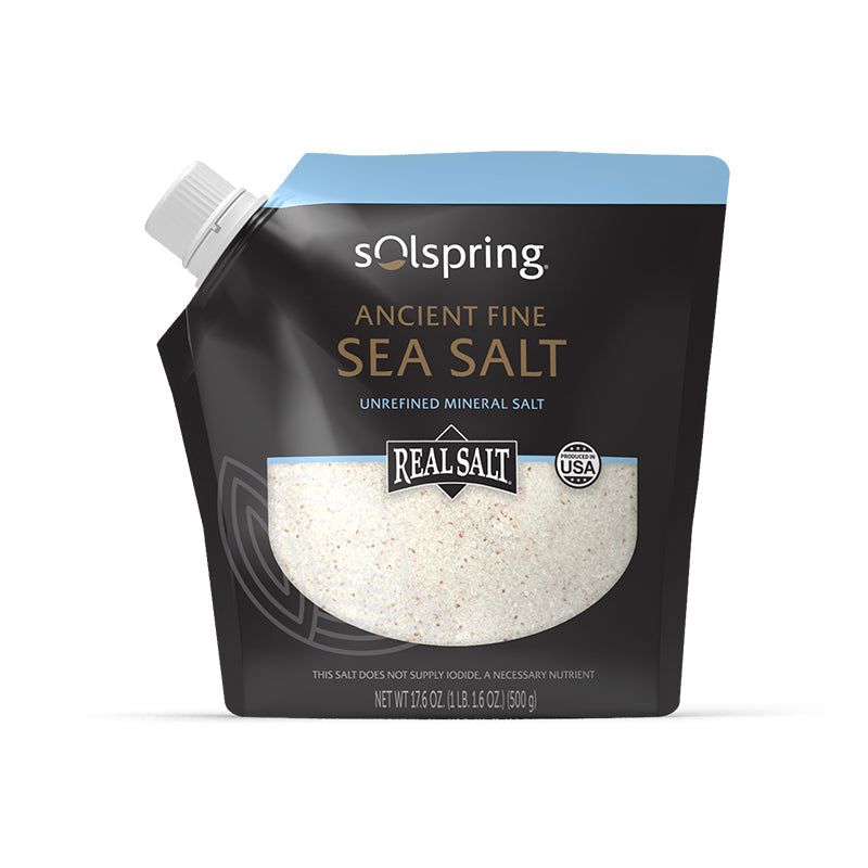 Solspring Real Salt Ancient Fine Sea Salt