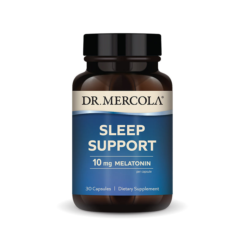 Dr. Mercola Sleep Support With Melatonin Supplement