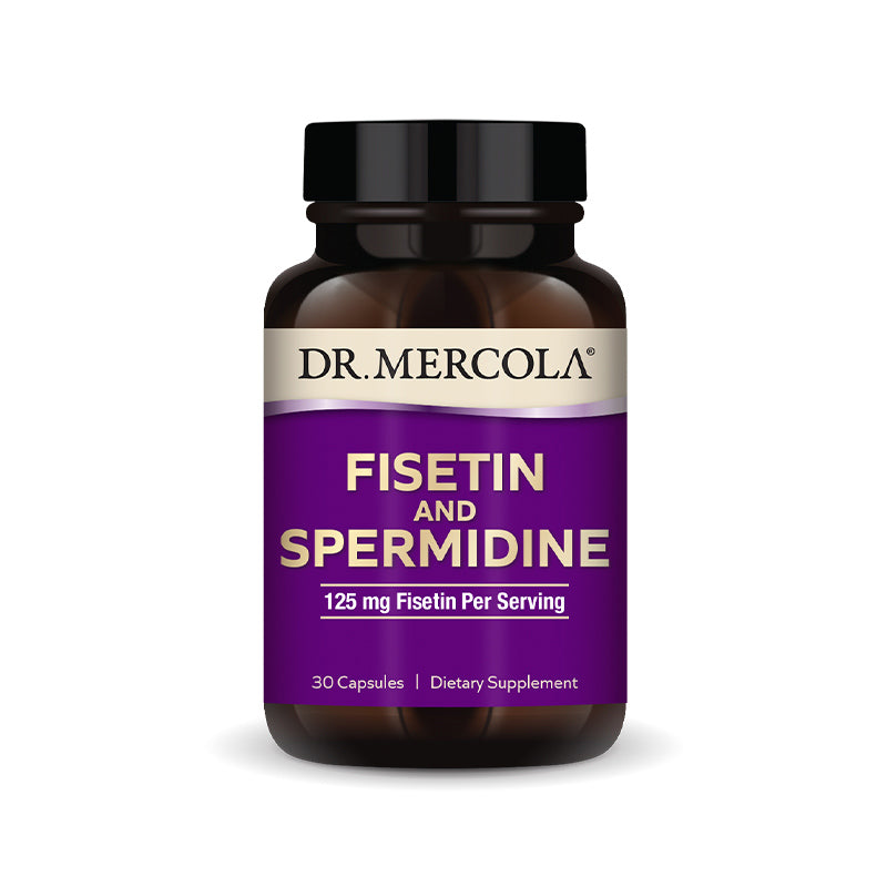 Fisetin and Spermidine Supplement Bottle