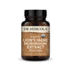 Organic Lion's Mane Mushroom Extract bottle and capsules