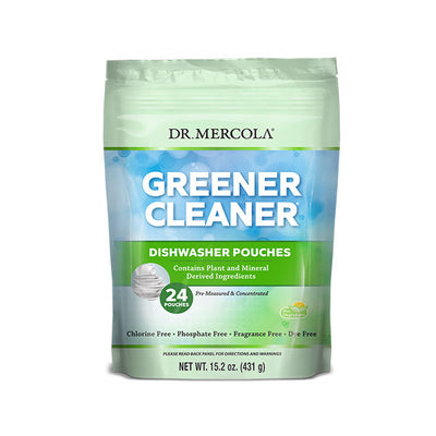 Dr. Mercola's Greener Cleaner Dishwasher Pouches