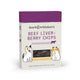 Bark & Whiskers Beef Liver Berry Chips