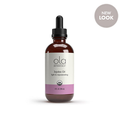 Ola Botanicals Organic Jojoba Oil bottle