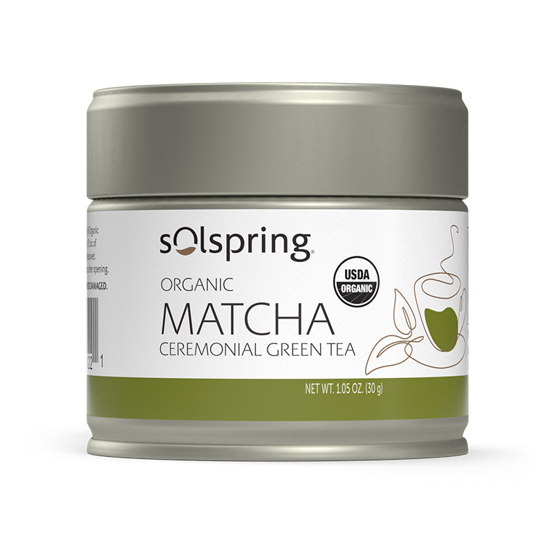 Solspring® Matcha Ceremonial Green Tea, Organic
