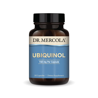 Ubiquinol supplement bottle