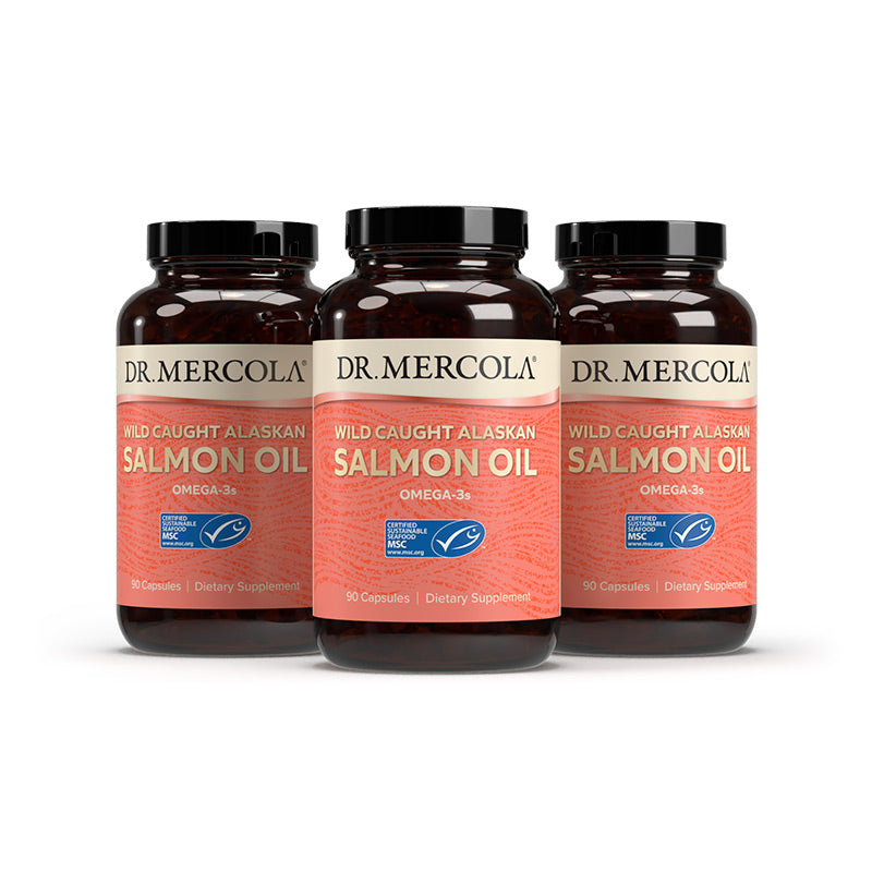 Wild Caught Alaskan Salmon Oil Supplement