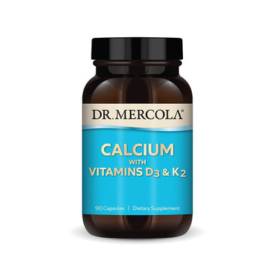 Dr. Mercola Calcium with Vitamins D3 & K2 Supplement