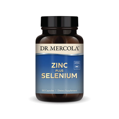 Zinc Plus Selenium Supplement bottle