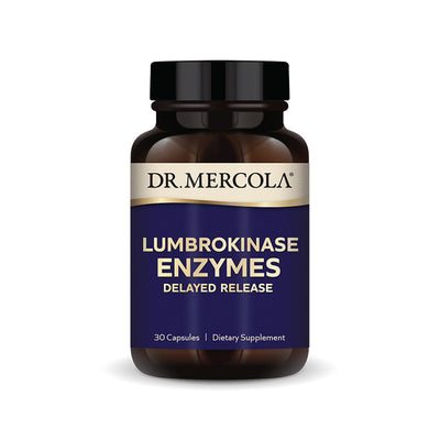 Lumbrokinase Enzymes bottle and capsules
