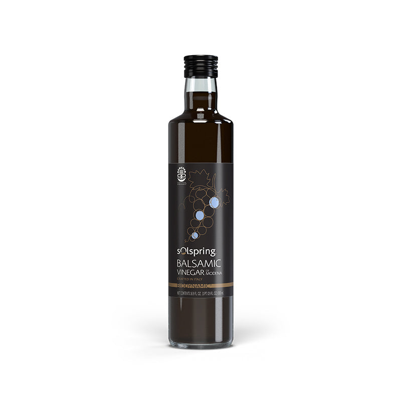 Solspring Biodynamic Balsamic Vinegar of Modena bottle