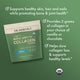 Organic Bone Broth Collagen Powder - Vanilla