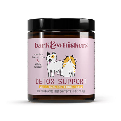 Bark & Whiskers Detox Support for Dogs & Cats