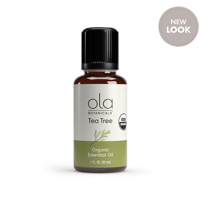 Ola Botanicals Organic Tea Tree Essential Oil bottle