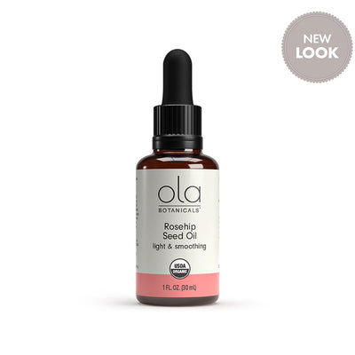 Ola Botanicals Organic Rose Hip Seed Oil bottle