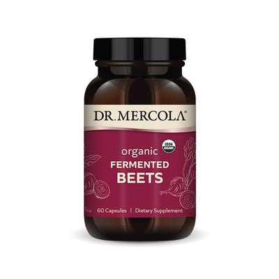 Dr. Mercola Organic Fermented Beets Supplement bottle