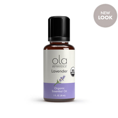 Ola Botanicals Organic Lavender Essential Oil 1 oz bottle