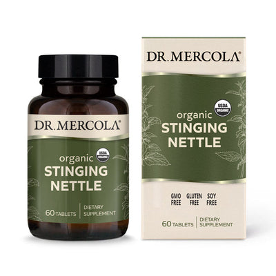 Dr. Mercola Organic Stinging Nettle Supplement bottle