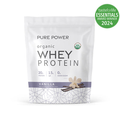 Pure Power Organic Whey Protein - Vanilla