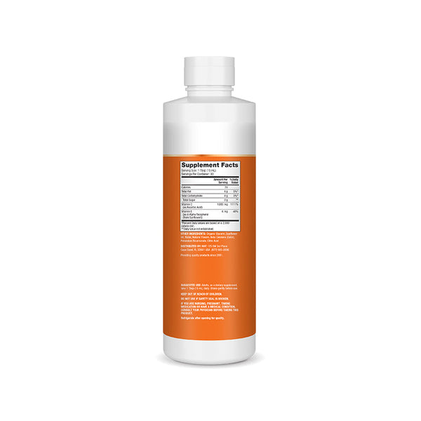 Liquid Liposomal Vitamin C Supplement packaging