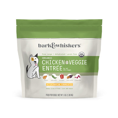 Bark & Whiskers Organic Chicken & Veggie Entree