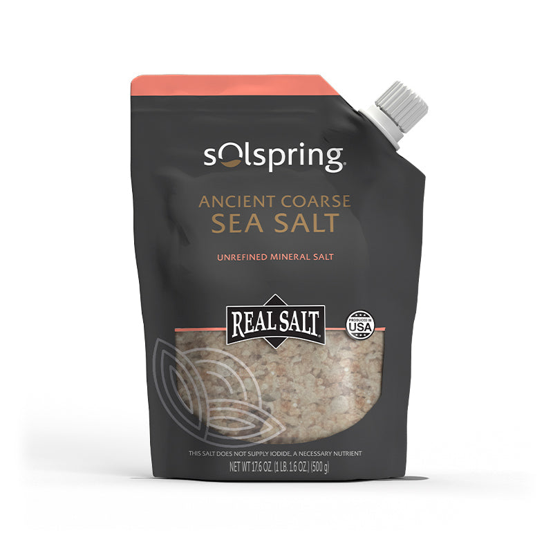 Solspring Real Salt Ancient Coarse Sea Salt