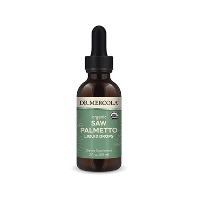 Dr. Mercola Organic Saw Palmetto Liquid Drops Supplement
