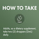 Herbal Throat Liquid Drops with Slippery Elm