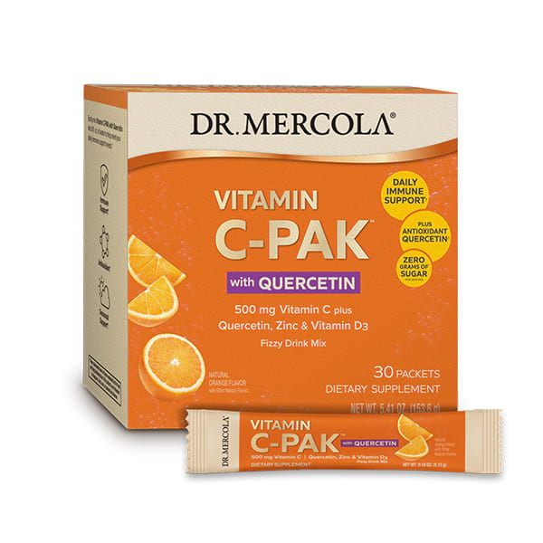 Vitamin C-PAK with Quercetin Supplement packets