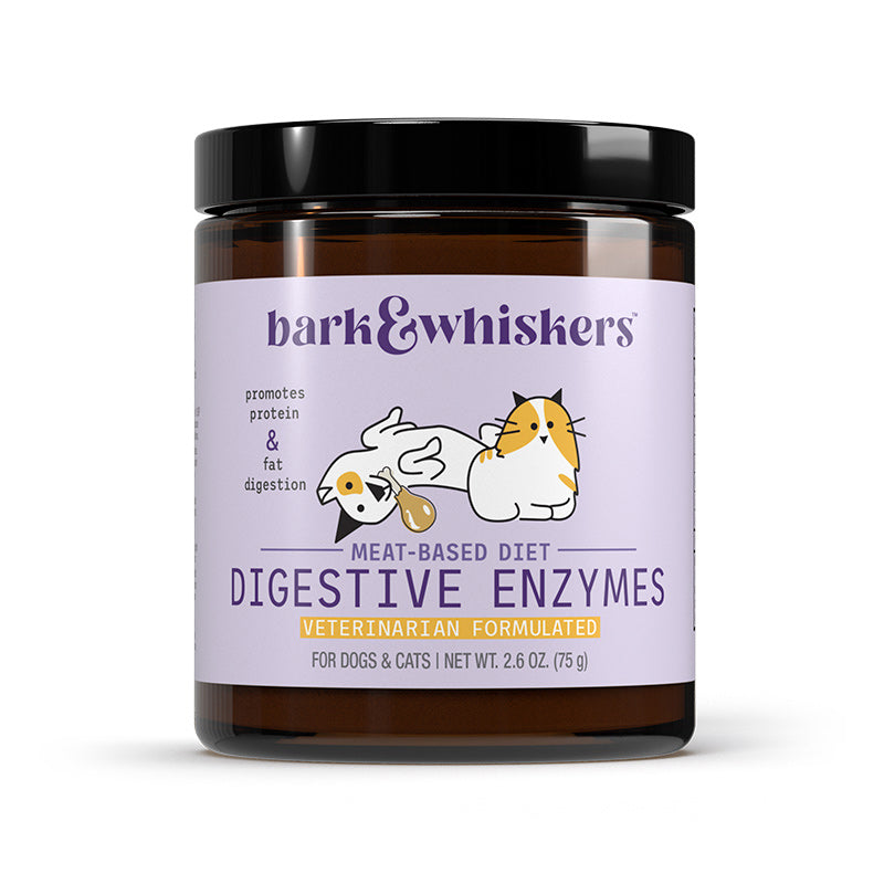 Bark & Whiskers Digestive Enzymes for Meat-Based Diets