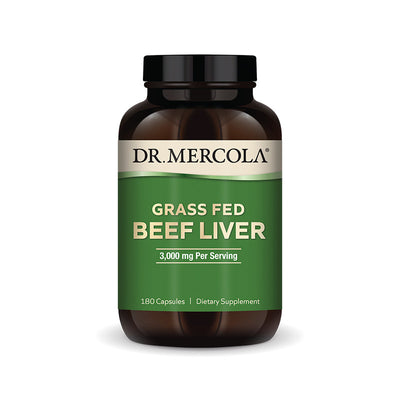 Grass Fed Beef Liver Supplement bottle