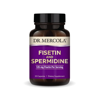 Fisetin and Spermidine Supplement Bottle