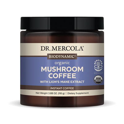 Biodynamic Organic Mushroom Coffee with Lion's Mane Extract