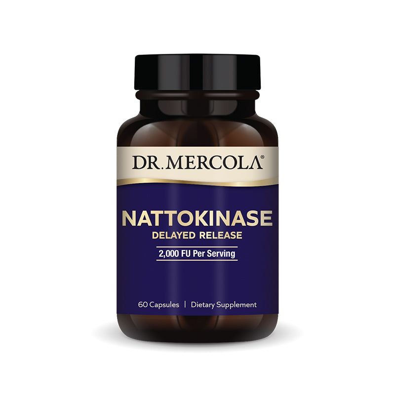 Nattokinase Supplement Bottle