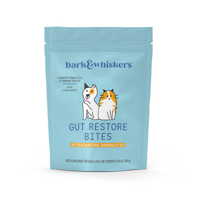 Bark & Whiskers Gut Restore Bites by Mercola | Pet Care