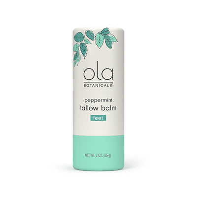 Ola Botanicals Peppermint Tallow Foot Balm