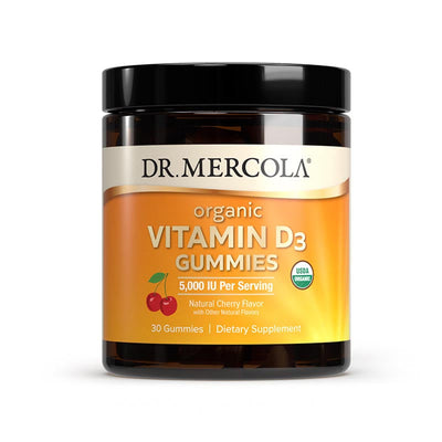 Organic Vitamin D3 Gummies - Cherry
